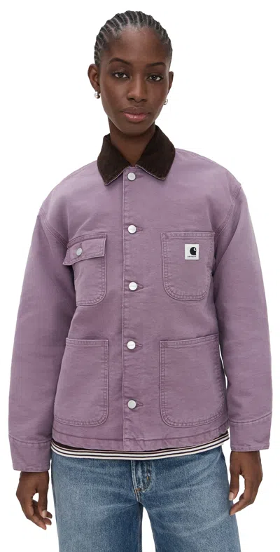 Carhartt Og Michigan Coat Phlox/tobacco In Purple