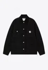 Carhartt Oc Michigan Organic Cotton Jacket In Black