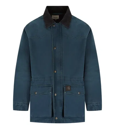 CARHARTT OG SANTA FE DEEP LAGON JACKET