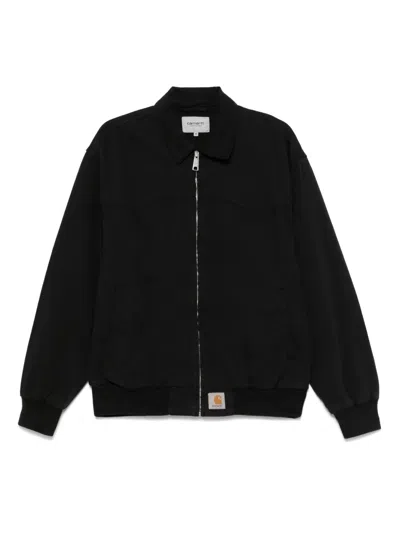Carhartt Og Santa Fé Jacket In 黑色