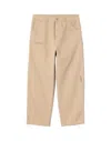 Carhartt Wip Og Single Knee Graphic Pants In Gold