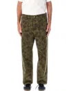 Carhartt Duck Single Knee Trousers In Camo Duck Green