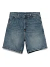 Carhartt Og Single Knee Shorts In Blue