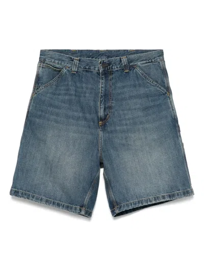 Carhartt Aden Bradenton Denim Shorts In Blue