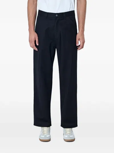 Carhartt Og Single Knee Trousers In Blue