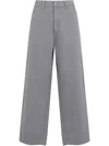 Carhartt Straight-leg Chino Pants In Grey