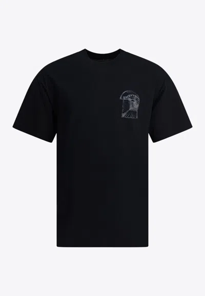 Carhartt Okniceok 02 Printed T-shirt In Black