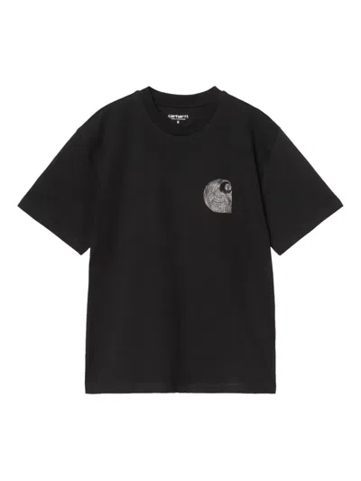 Carhartt Okniceok Graphic-print T-shirt In Black