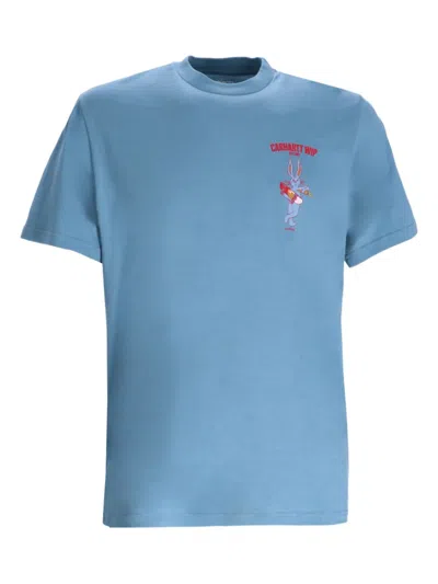 Carhartt Old Friend T-shirt In Blue