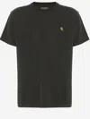 Carhartt S/s Chase Olive Green T-shirt In Green
