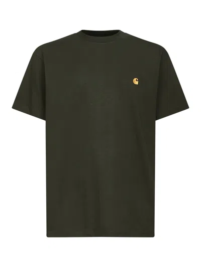 CARHARTT OLIVE JERSEY S/S CHASE T-SHIRT