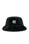 Carhartt W Olney Bucket Hat In Black