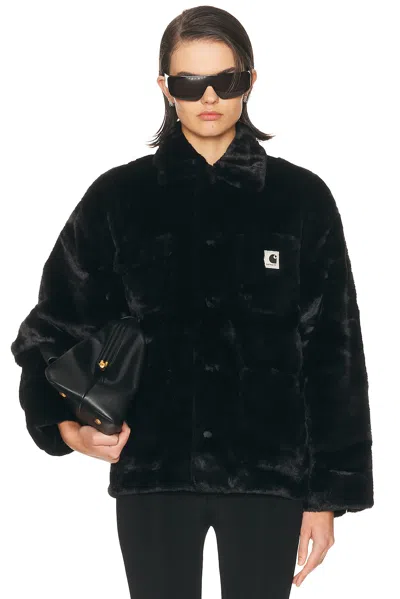 Carhartt Olney Michigan Coat In Black