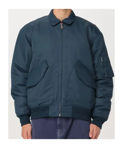 Carhartt Olten Bomber Jacket In Blue