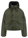 Carhartt Quilted Hooded Oltera Jacket In Green
