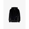 Carhartt Ip Womens Black Active Hooded Relaxed-fit Faux-fur Jacket In Black