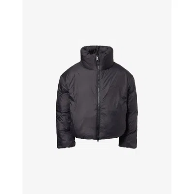 Carhartt Omens Black Demi Funnel-neck Padded Shell Jacket