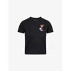 Carhartt Omens Black Jake Garcia Graphic-print Cotton T-shirt In Black