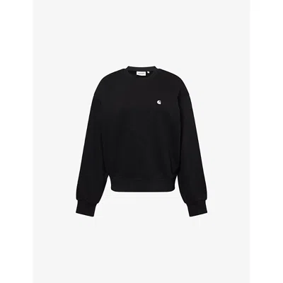 Carhartt Logo Sweater In Black