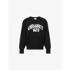 Carhartt Logo Intarsia Sweater Sweaters And Cardigans Multicolor In Black