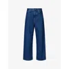 Carhartt Noxon High Waist Straight Leg Jeans In Blue