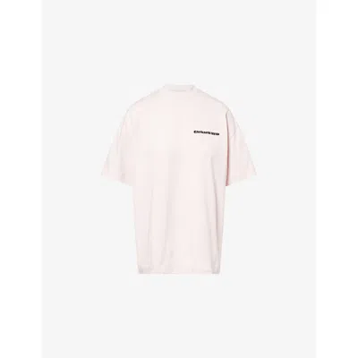 Carhartt Omens Air Pink Day Off Short-sleeve Cotton-jersey T-shirt