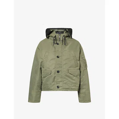 Carhartt Omens Cypress Oltera Hooded Shell Jacket In Green