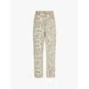 Carhartt Omens Camo Duck Duck Orell Camouflage-pattern Denim Jeans In Camo Duck