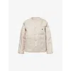 Carhartt Omens Fleur De Sel Kyla Quilted Shell Liner Jacket In Fleur De Sel