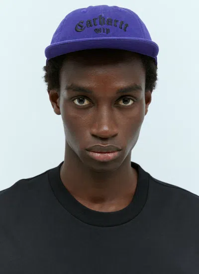 Carhartt Onyx Baseball Cap In Purple