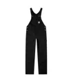 Carhartt Logo-patch Bib Overall In Black