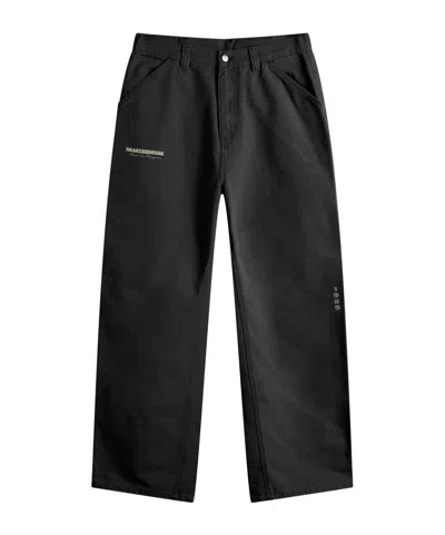 Carhartt Og Single Knee Graphic Pants In Black