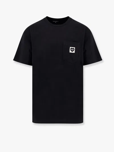 Carhartt Organic Cotton T-shirt With Iconic Patch In Black