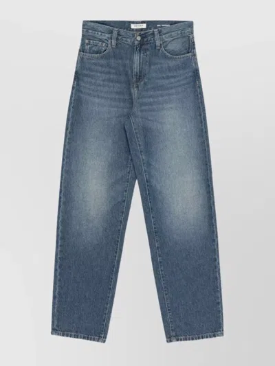 Carhartt Organic Cotton Tapered Trousers In Burgundy