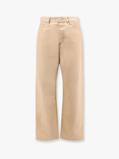 Carhartt Organic Cotton Trouser With Back Logo Patch