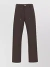 CARHARTT ORGANIC COTTON TROUSERS DOUBLE KNEE
