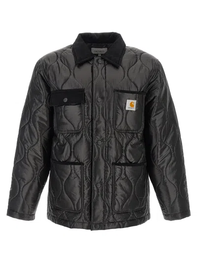 CARHARTT OSCAR PUFFER JACKETS BLACK