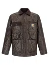 Carhartt Oscar Puffer Jackets Brown In Brown