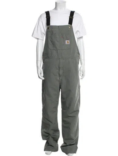 Pre-owned Carhartt Overalls In Gray