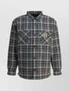 Carhartt Overshirt Jacket With Plaid Pattern And Pockets In Multi