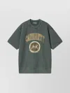 Carhartt Oversized Crew Neck Graphic Print Sweatshirt In Green