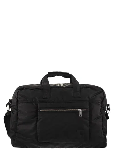 Carhartt Mens Black Otis Nylon-twill Weekend Bag