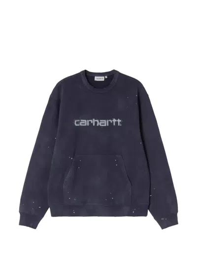 Carhartt Painter Crew-neck Sweatshirt In Blue