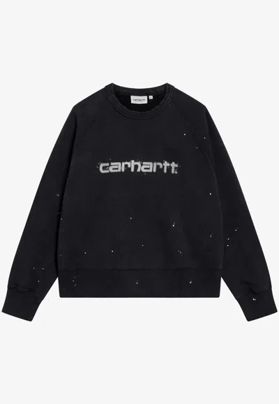 Carhartt Painter Crewneck Sweatshirt In Blue