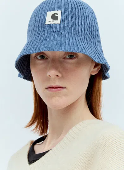 Carhartt Paloma Knit Hat In Blue