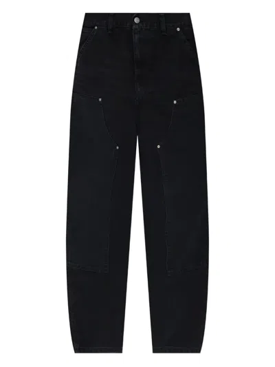 Carhartt Panel Pocket Trousers In Black