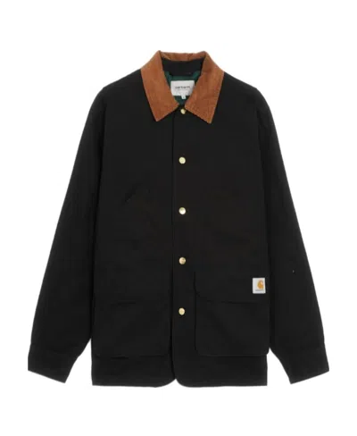 Carhartt Panelled-design Shirt Jacket In Black