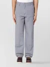 Carhartt Pant Double Knee Stitch Detailing In Gray