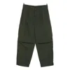 Carhartt Cargo Trousers With Belt Loops And Multiple Pockets In Green