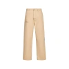 Carhartt Og Single Knee Graphic Pant Organic Cotton Dearborn Canvas Trousers Beige In Brown